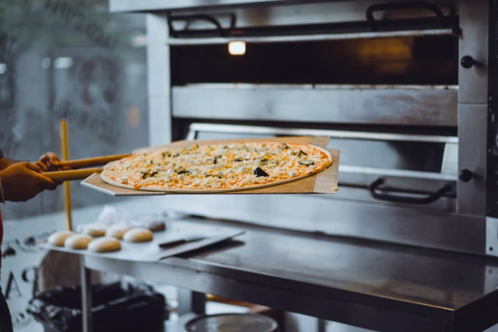 horno industrial pizzero